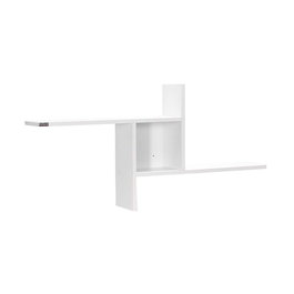 Hanah Home Estante de Pared Blanco Diamante 100x50 cm